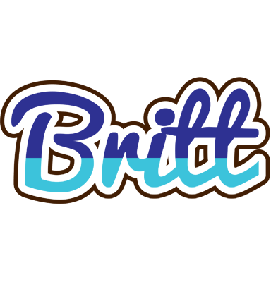Britt raining logo