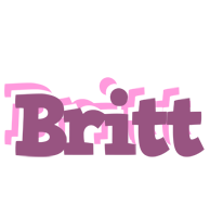 Britt relaxing logo