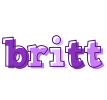 Britt sensual logo