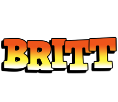 Britt sunset logo