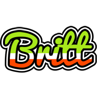 Britt superfun logo