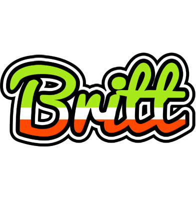 Britt superfun logo