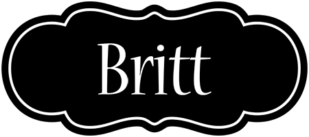 Britt welcome logo