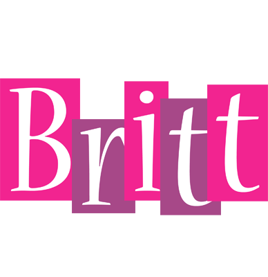 Britt whine logo