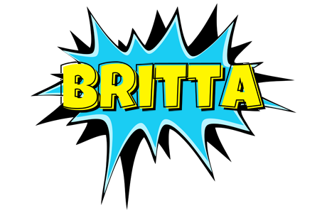 Britta amazing logo