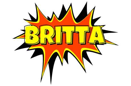 Britta bazinga logo