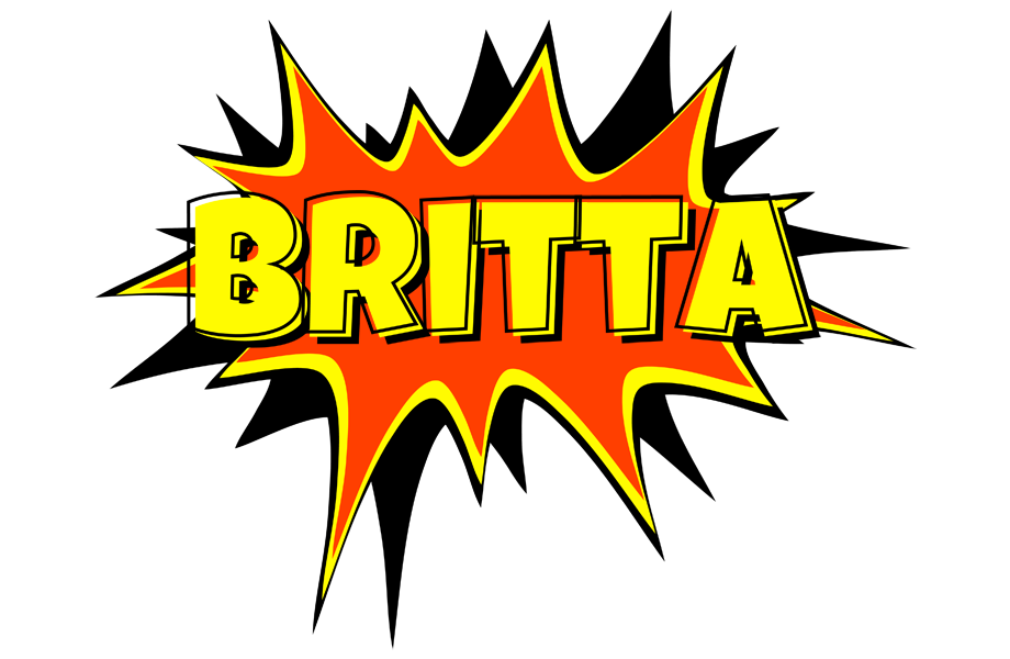 Britta bazinga logo