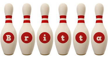 Britta bowling-pin logo