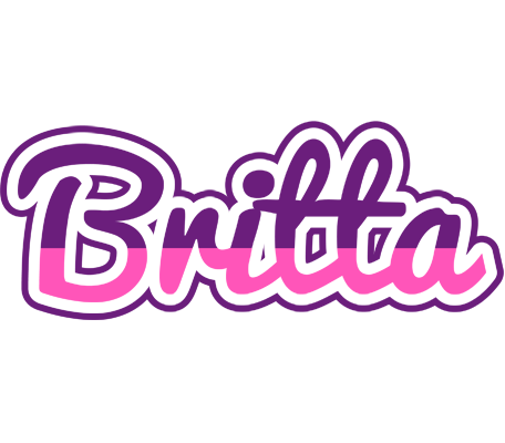 Britta cheerful logo