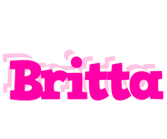 Britta dancing logo