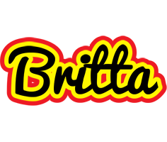 Britta flaming logo