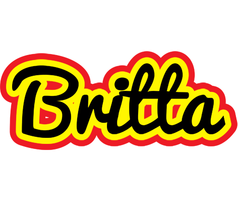 Britta flaming logo