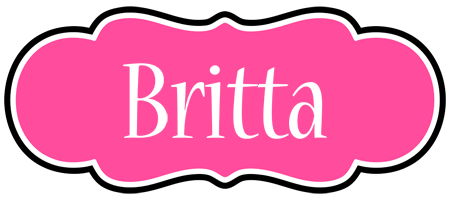 Britta invitation logo