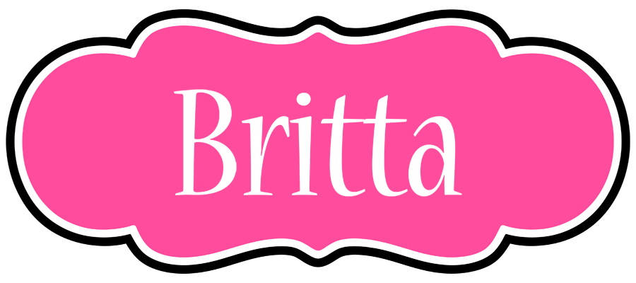 Britta invitation logo