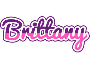 Brittany cheerful logo
