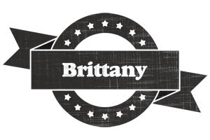 Brittany grunge logo