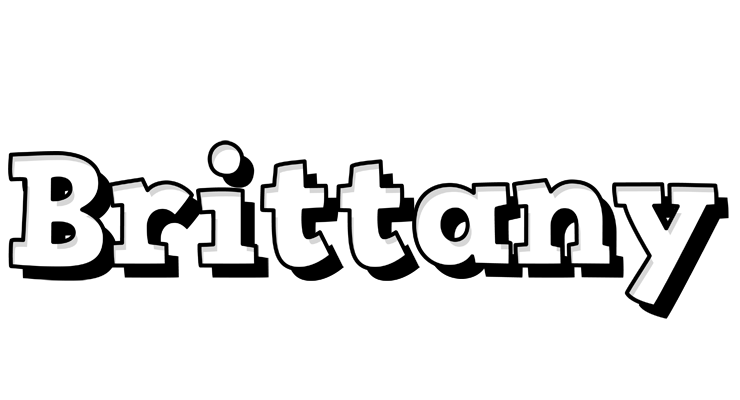 Brittany snowing logo