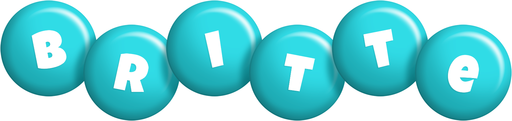 Britte candy-azur logo