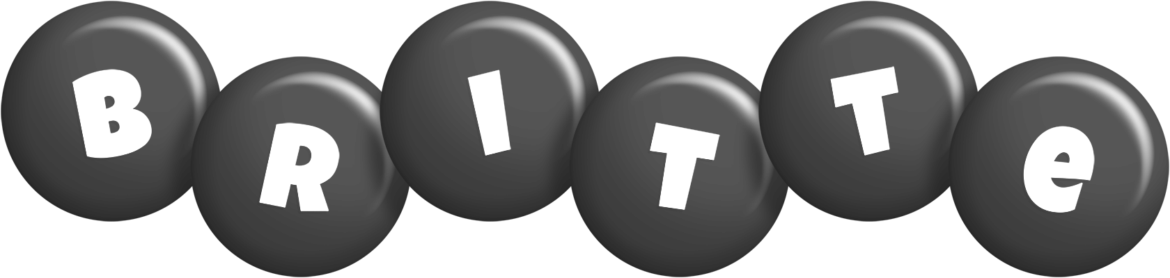 Britte candy-black logo