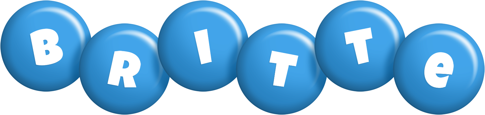 Britte candy-blue logo