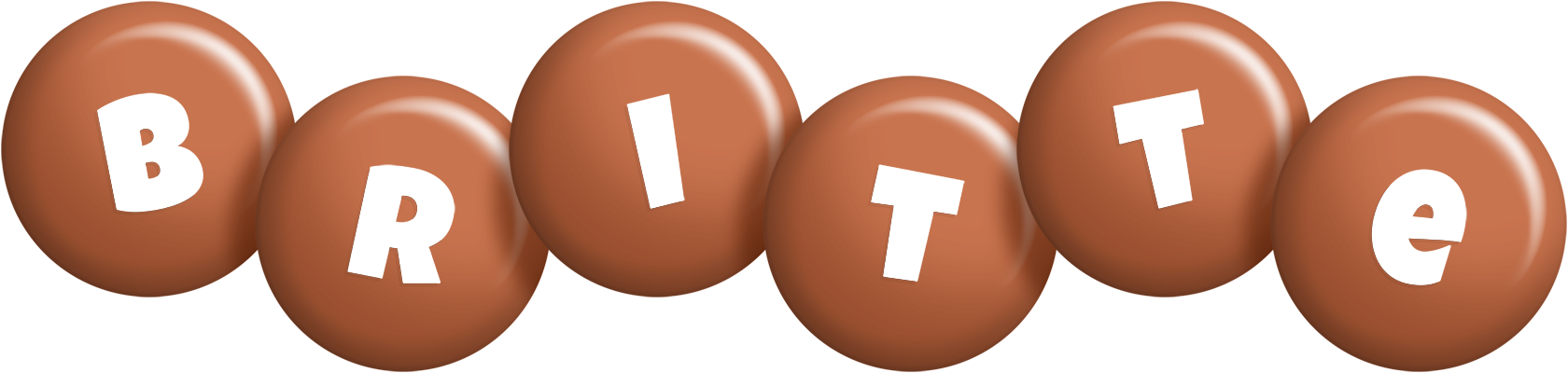 Britte candy-brown logo