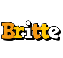 Britte cartoon logo