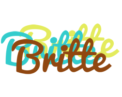 Britte cupcake logo