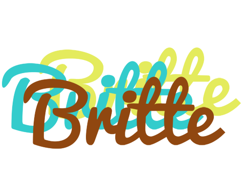 Britte cupcake logo