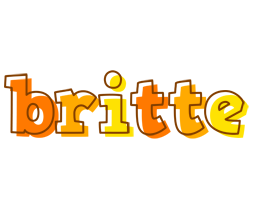 Britte desert logo