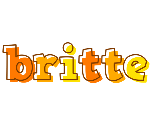 Britte desert logo