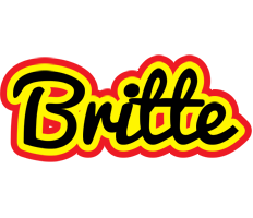 Britte flaming logo