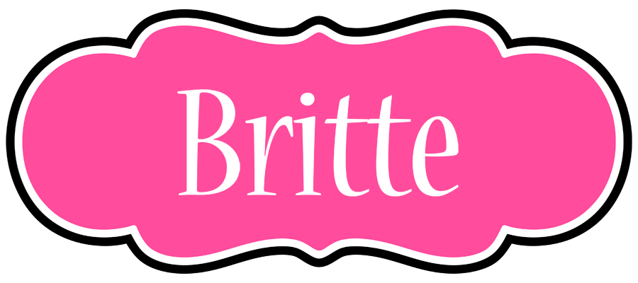 Britte invitation logo