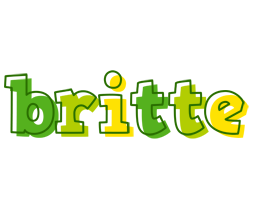 Britte juice logo