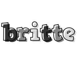 Britte night logo