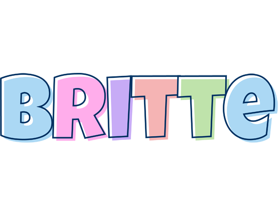 Britte pastel logo