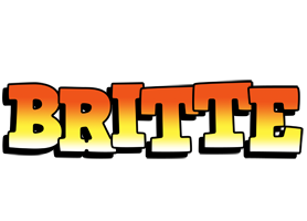 Britte sunset logo