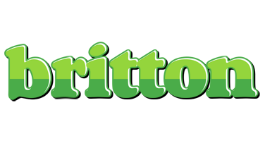 Britton apple logo