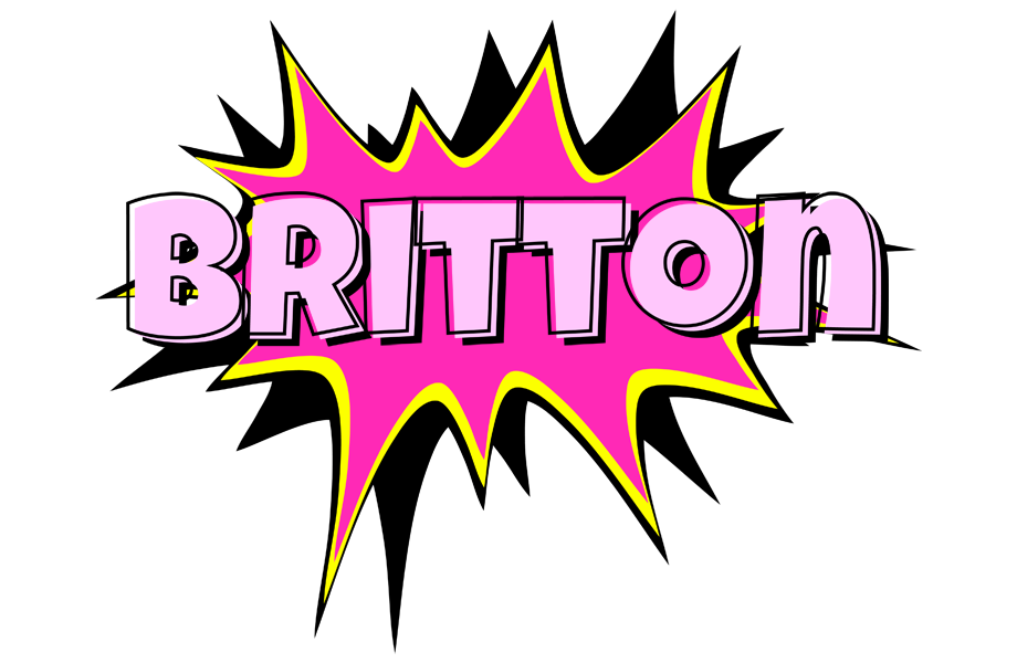 Britton badabing logo