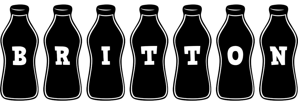 Britton bottle logo