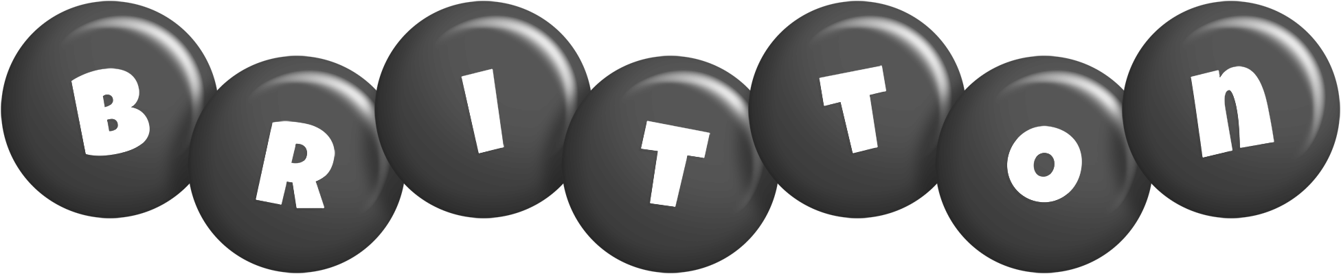 Britton candy-black logo