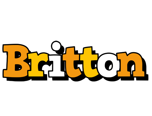 Britton cartoon logo