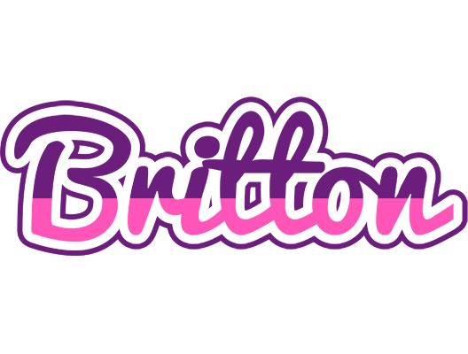 Britton cheerful logo