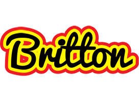 Britton flaming logo