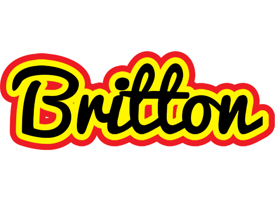 Britton flaming logo