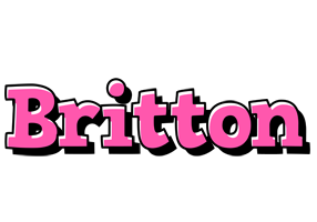 Britton girlish logo