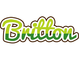 Britton golfing logo