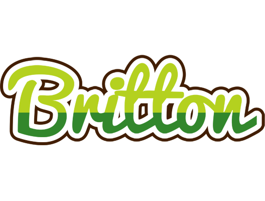 Britton golfing logo