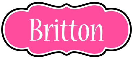 Britton invitation logo