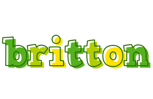 Britton juice logo