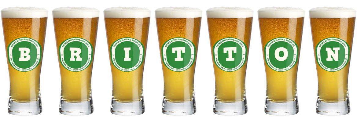 Britton lager logo